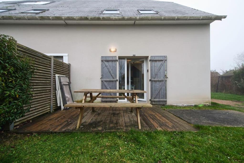 Cottage Charme Et Champetre 6P Auberville Extérieur photo